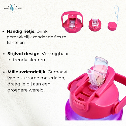 Rustige Stroom - De Inspirerende Hydratatiefles