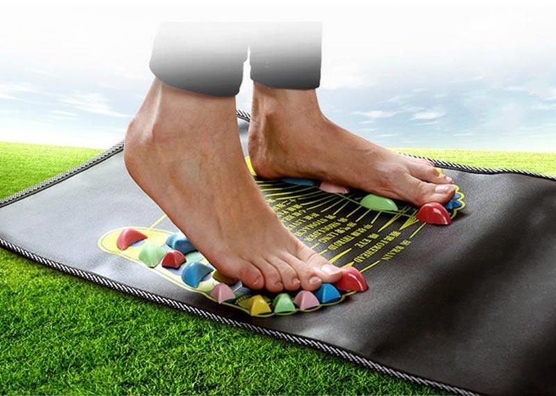 Voetverwennerij: Regenboog Reflexologie Mat voor Herstel en Ontspanning